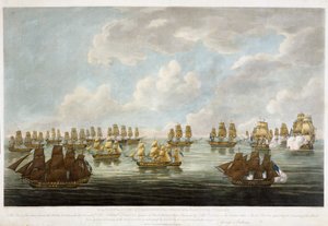 Gefechte zwischen der China-Flotte und einem französischen Geschwader am 15. Februar 1804