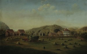 Leete Farm, West Claremont, New Hampshire, ca. 1822