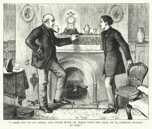 Illustration für Große Erwartungen von Charles Dickens von Francis Arthur Fraser