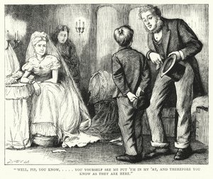 Illustration für Große Erwartungen von Charles Dickens