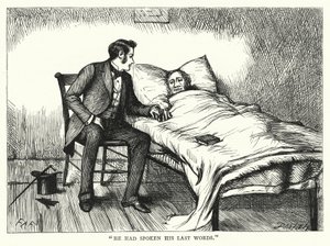 Illustration für Große Erwartungen von Charles Dickens (Gravur)