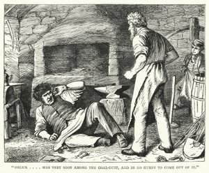Illustration für Große Erwartungen von Charles Dickens von Francis Arthur Fraser