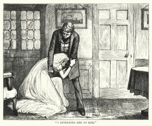 Illustration für Große Erwartungen von Charles Dickens (Gravur) von Francis Arthur Fraser