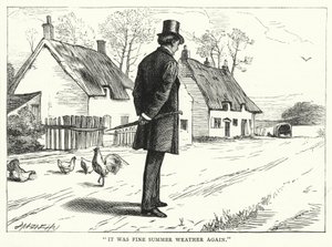 Illustration für Große Erwartungen von Charles Dickens (Gravur) von Francis Arthur Fraser
