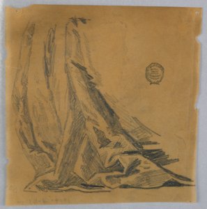Studie von Draperien von Francis Augustus Lathrop