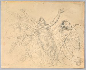 Gruppe von Engeln von Francis Augustus Lathrop
