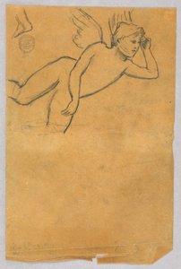 Skizze für Putto