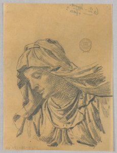 Studie für eine Büste der Madonna von Francis Augustus Lathrop