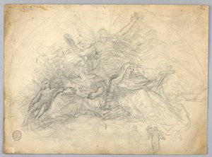 Studie für Barmherzigkeit, Glaube und Hoffnung von Francis Augustus Lathrop