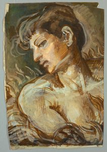 Studie für Cleopatra von Francis Augustus Lathrop
