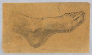 Studie für "Diana und ihre Begleiterinnen unter den Sternbildern" von Francis Augustus Lathrop