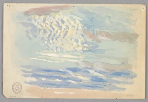Studie von Wolken, Rom, Italien