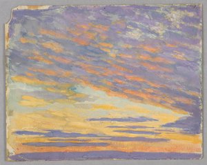 Studie von Wolken, Rom, Italien
