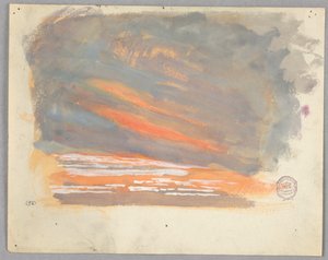 Studie von Wolken, Rom, Italien