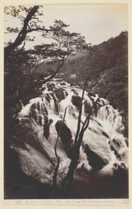 Bettws-y-Coed, Die Schwalbenfälle von oben, 1860-94