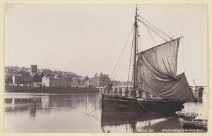 Bideford-Brücke vom Flussufer, 1860-94 von Francis Bedford