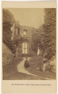 Kenilworth, oberes Ende der Großen Halle von Francis Bedford