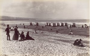 Strand von Pensarn, 1870er Jahre von Francis Bedford