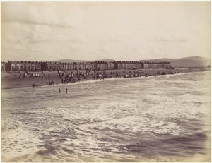 Rhyl, vom Meer aus von Francis Bedford