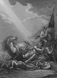 Die Bekehrung des Heiligen Paulus von Francis Bourgeois