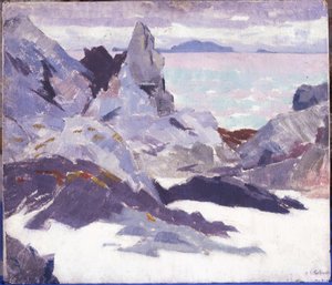 Cathedral Rock, Iona von Francis Campbell Boileau Cadell