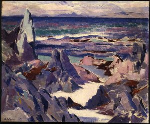 Cathedral Rock, Rhum, von Iona