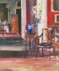 Innenraum des Hauses des Künstlers, Ainslie Place, Edinburgh von Francis Campbell Boileau Cadell