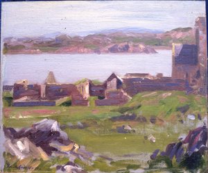 Die Ruinen der Iona-Abtei von Francis Campbell Boileau Cadell