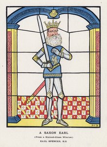 Ein sächsischer Graf, Aus einem Buntglasfenster, Earl Spencer von Francis Carruthers Gould