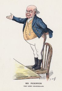 Mr. Pickwick, Der Lordkanzler von Francis Carruthers Gould