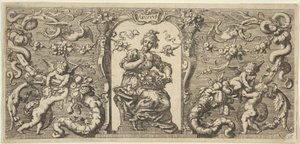 Geschmack Gustus, aus Quinque Sensuum Fünf Sinne, ca. 1655