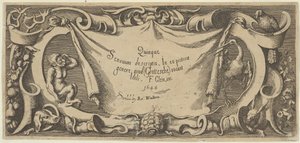 Titelblatt, aus Quinque Sensuum Five Senses, ca. 1655