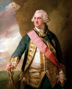 Porträt von Admiral Edward Hawke