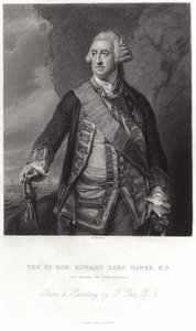 Porträt von Edward, Lord Hawke von Francis Cotes