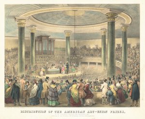Verteilung der Preise der American Art-Union von Francis D