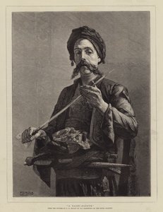Ein Bashi-Bazouk von Francis Davis Millet