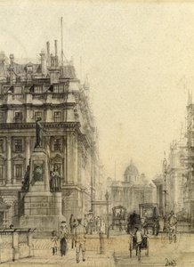 Pall Mall, London von Francis Dodd