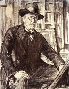 Selbstporträt von Francis Dodd