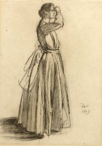 Studie einer Frau von Francis Dodd