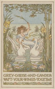 Graue Gans und Ganter, schwingt eure Flügel zusammen von Francis Donkin Bedford