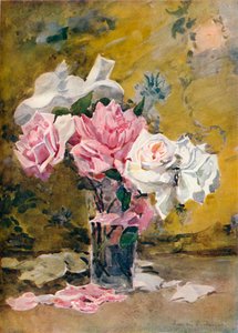 Rosen und Brokat, 19. Jahrhundert