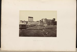 Baalbek, von Süden