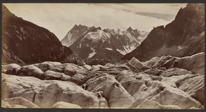 Mer de Glace, Mont Blanc von Francis Frith