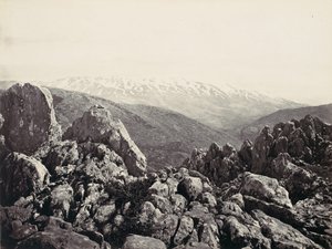 Berg Hermon, Der Berg der Verklärung, ca. 1857