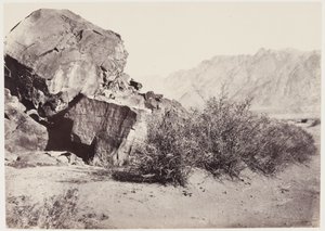 Petroglyphen im Nahen Osten von Francis Frith