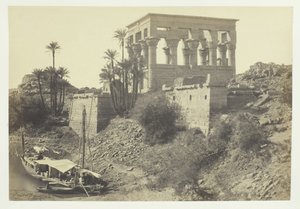 Pharaos Bett, Insel Philä, 1857 von Francis Frith