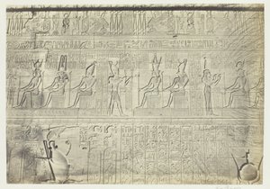 Skulpturen von der Außenwand, Dendera
