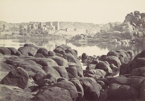 Der Zugang zu Philae, 1857