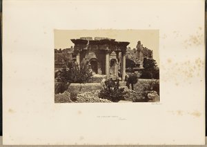 Der runde Tempel, Baalbek von Francis Frith
