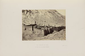 Das Kloster von Sinai am Fuße des Berges Horeb von Francis Frith